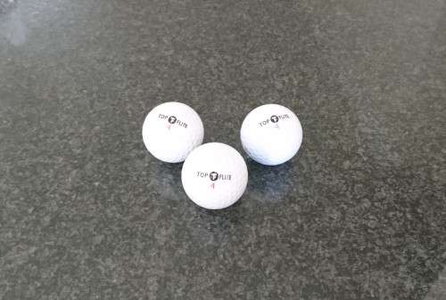 Top Flite Golf Balls No.4 x3