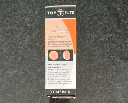 Top Flite Golf Balls No.4 x3