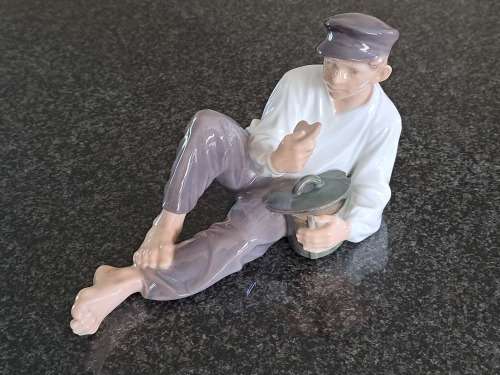 Royal Copenhagen Shepherd Boy Figurine