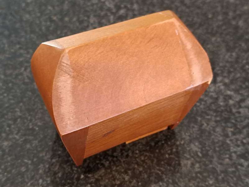 Vintage Perpetual Wooden Desk Calendar