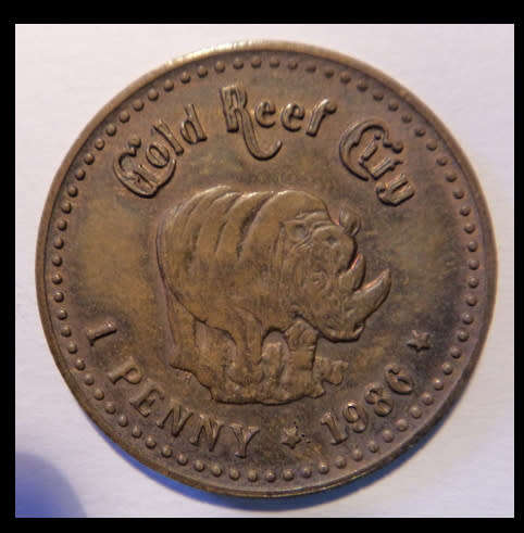 Crazy R1 Start! President Paul Kruger One Penny Token (Uncirculated)