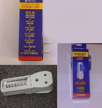 Emergency *Auto ON*  LED Light
