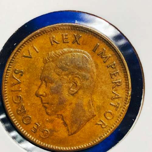 1938 Half Penny South Africa EF-VF