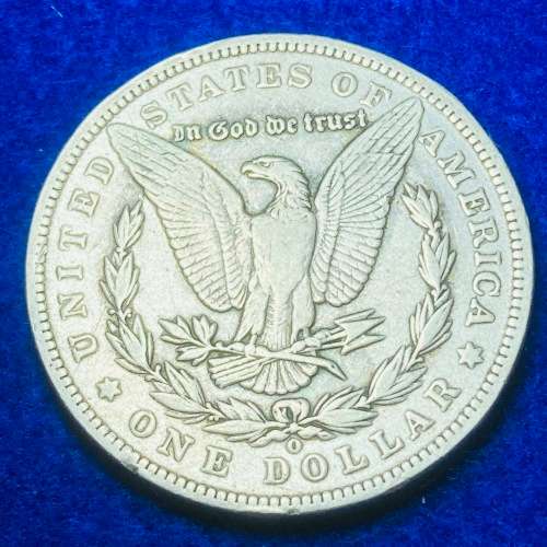 1891 SILVER MORGAN DOLLAR (USA OUT OF PENDANT)