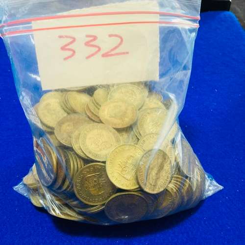 0NE CENT SOUTH AFRICA (330 COINS 1961-1964 MIX  ) BID PER COIN LOW INCREMENTS