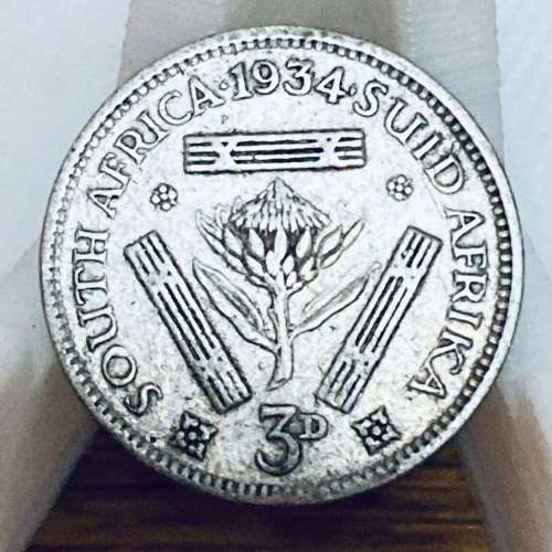 1934 UNION 3 PENCE