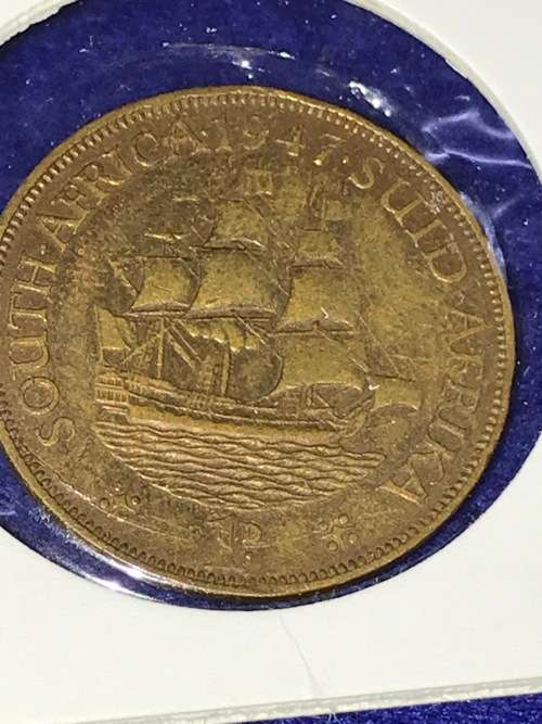 1923-1960 1PENNY (1d) FULL SET, LOT OF COINS UNC (COLLECTORS SET) ALL IN COIN FLIPS (CV OVER R4000)