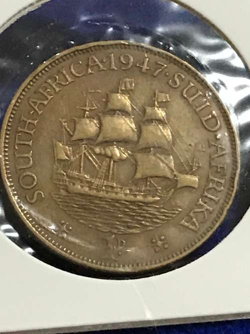 1923-1960 1PENNY (1d) FULL SET, LOT OF COINS UNC (COLLECTORS SET) ALL IN COIN FLIPS (CV OVER R4000)