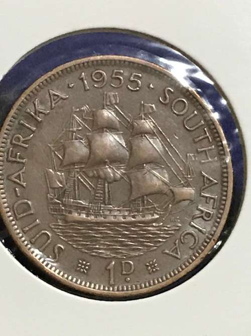 1923-1960 1PENNY (1d) FULL SET, LOT OF COINS UNC (COLLECTORS SET) ALL IN COIN FLIPS (CV OVER R4000)