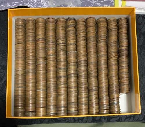 QUARTER PENNIES UNION SA (1550 COINS) MIX DATES