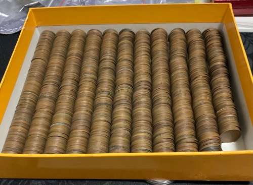 QUARTER PENNIES UNION SA (1550 COINS) MIX DATES