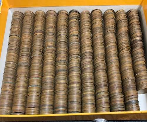 QUARTER PENNIES UNION SA (1550 COINS) MIX DATES