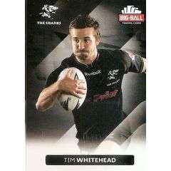 2012 Big Ball Rugby Trading card The Sharks Tim Whitehead 246