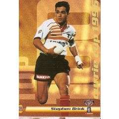 1996 Sports Deck Rugby card Currie Cup Stephen Brink 43