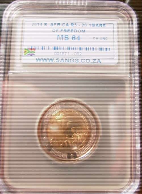 2014......... RS.A.....20year FREEDOM......  R5 COIN............. MINTSTATE...MS64