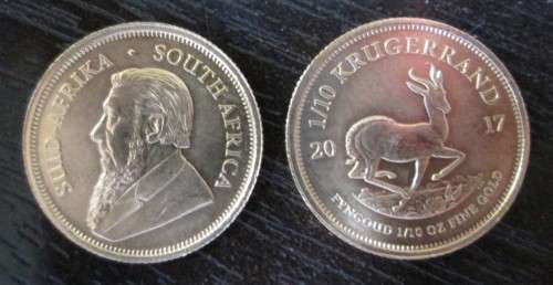 ......2017.. 1/10th  UNC.  GOLD KRUGERRAND