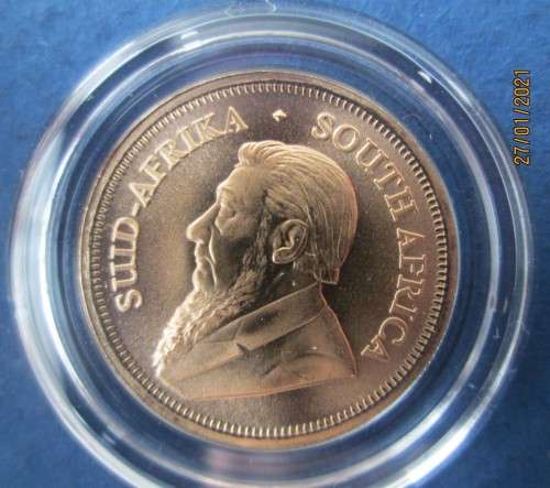 NEW  2021    1/4 oz   GOLD BULLION   KRUGERRAND
