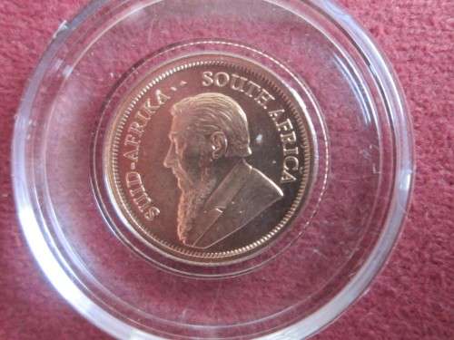 ( PROMOTION  )   2019    1/10oz  GOLD BULLION   KRUGERRAND    CAPSULED