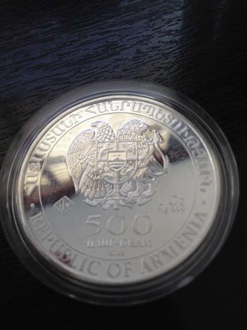 2022     NOAH`S ARK     1oz     999.9%  PURE SOLID SILVER   #  CERTIFIED  #