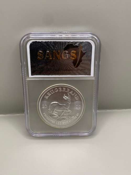 2022  KRUGERRAND TOP GRADE MS69  1oz  999.9%  PURE  SOLID SILVER