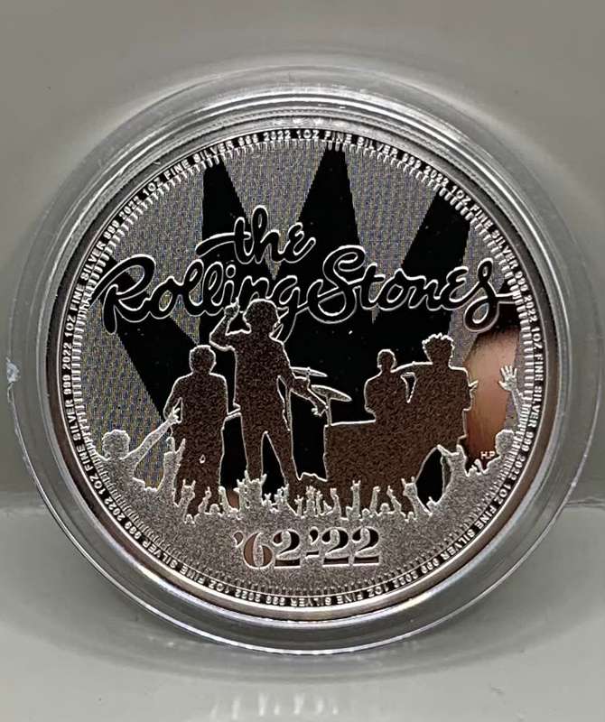 (  TRIBUTE )    2022    ROLLING STONES    60th ANNIVERSARY  OF ROCK AND ROLL   LIMITED EDITION