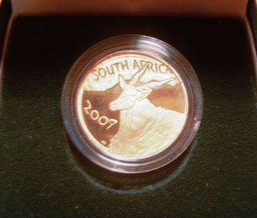 THE ELAND...( RARE 2003 ).... 1/4oz. . 24carat GOLD ......(  PROOF )