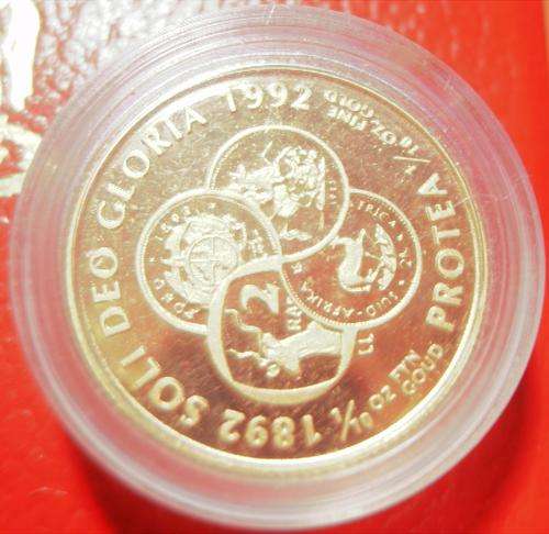 1892 / 1992  RARE COINAGE COMMEMORATION...1/10oz....GOLD........CHECK THE MINTAGE