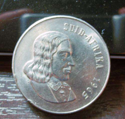 ...THE RARE... 1965....RSA...FIFTY CENTS