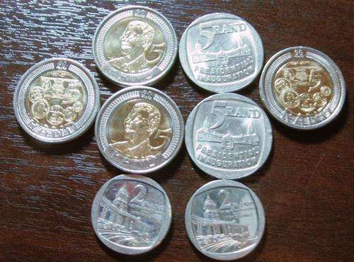 SIX RSA COINS...MANDELA,SARB,MANDELA & UNION...ONE BID FOR ALL  !
