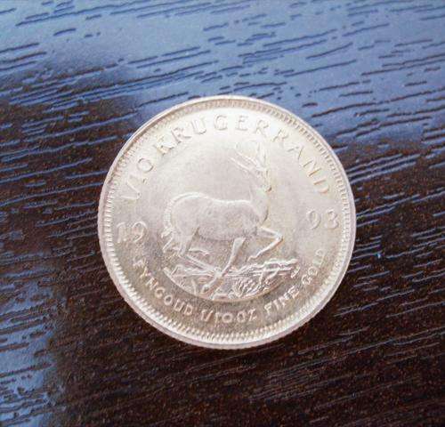 1993.....GOLD...1/10oz... KRUGER RAND