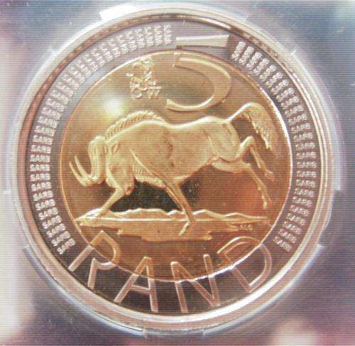 THE RARE...2008...OOM PAUL...R5....MINTMARK...GRADED...PL67