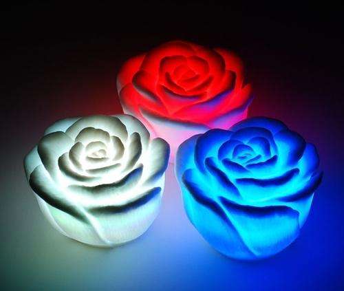 7 color led rose
