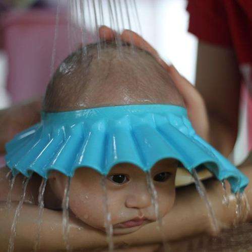 Baby's Hair Wash Hat Shampoo Shower Cap Color Random
