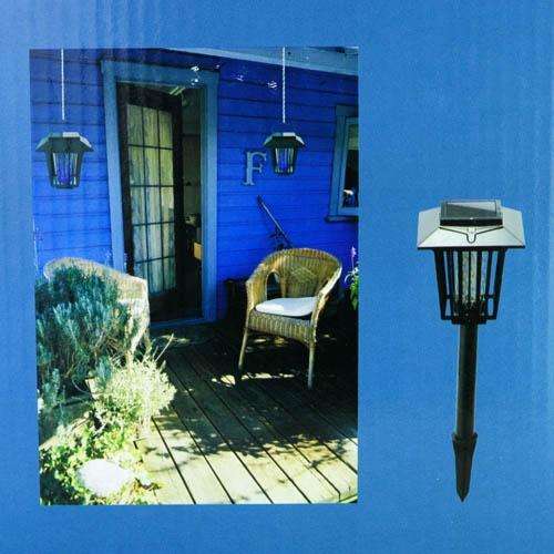 Solar Powered Bug/Pest/Mosquito Killer Zapper Light Outdoor and Indoor