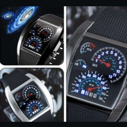 Multi-function Display Aviation Wrist Watch