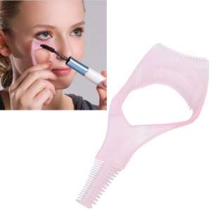 JZ-356  Eyelashes Comb Guide Tool - Pink