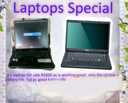 2 x laptops