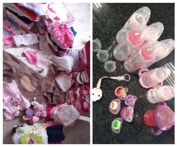 Baby Girl Clothing and Nuk Bottles and accessories