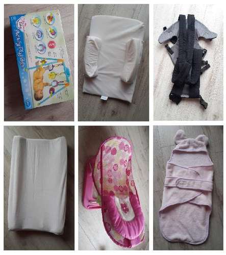 Baby Girl Bath Accessories, Activity Gym + Other <<<R1 Auction>>>
