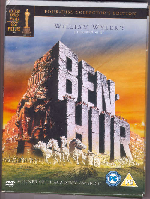 BEN HUR (4 X DVD COLLECTOR'S EDITION - CHARLTON HESTON)