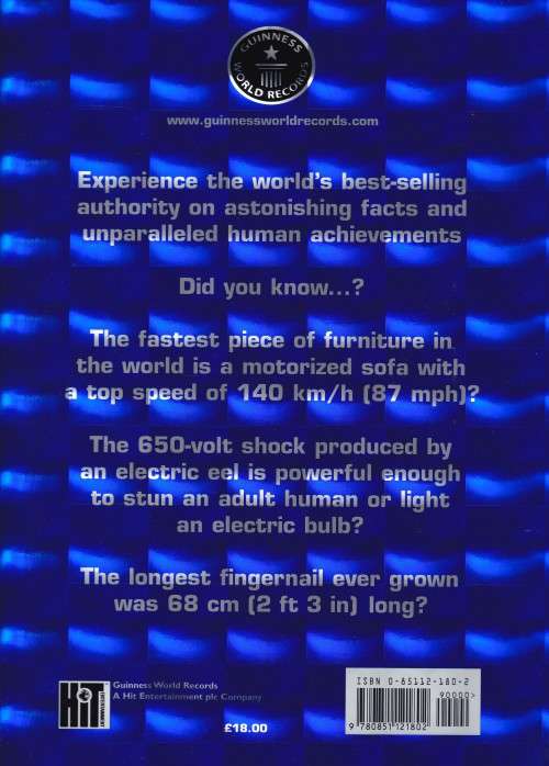 GUINNESS BOOK OF RECORDS 2004