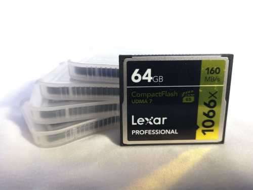Lexar 64GB 1066X Professional CF Memory Card (160MB/s)