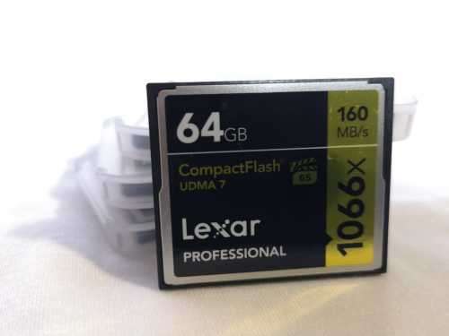 Lexar 64GB 1066X Professional CF Memory Card (160MB/s)