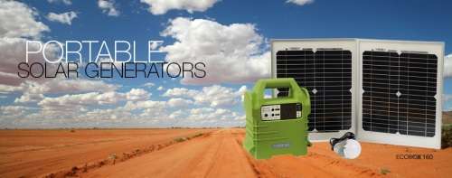 Solar Portable Generator | ECOBOXX160