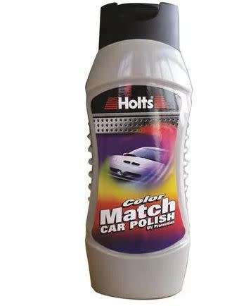 Holts Colour Match Car Polish - 4 Assorted Colours