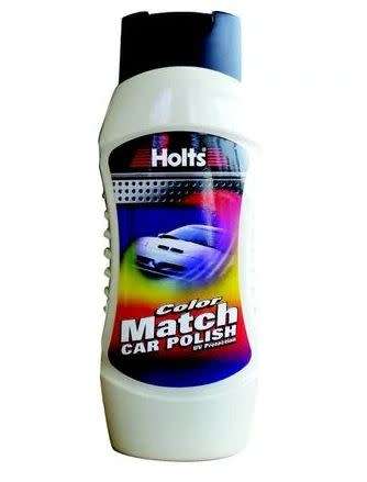 Holts Colour Match Car Polish - 4 Assorted Colours