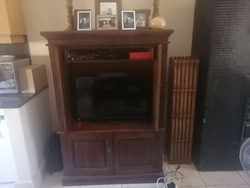 Beautiful Kiaat wood Wetherlys Cabinet for sale