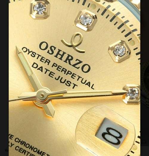 Men`s Dress Watch Quartz Luxury Water Resistant / Waterproof Analog White Black Gold / Stainless Ste