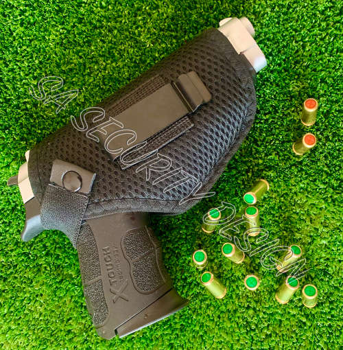 Retay XPRO Chrome Blank Gun with 10 Blanks, 2 Peppers and Holster
