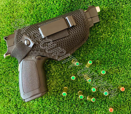 Kuzey F92 Blank Gun with 10 Blanks, 2 Peppers and Holster
